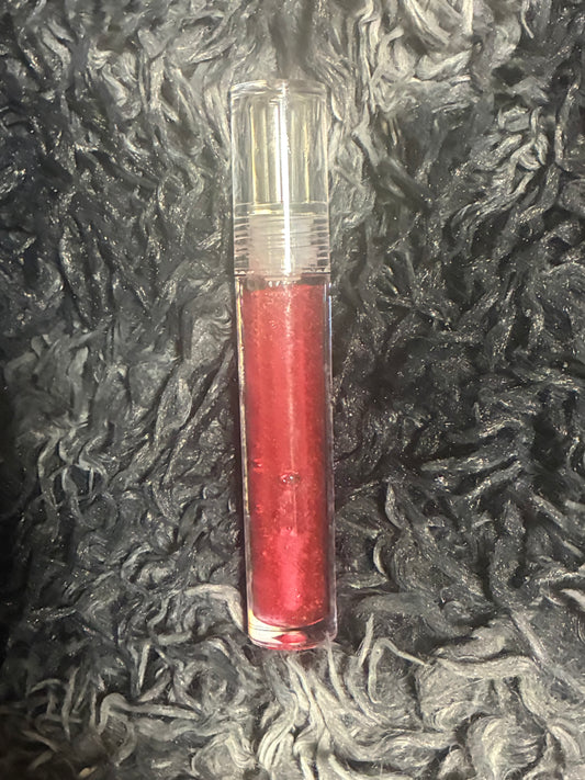Red lipgloss