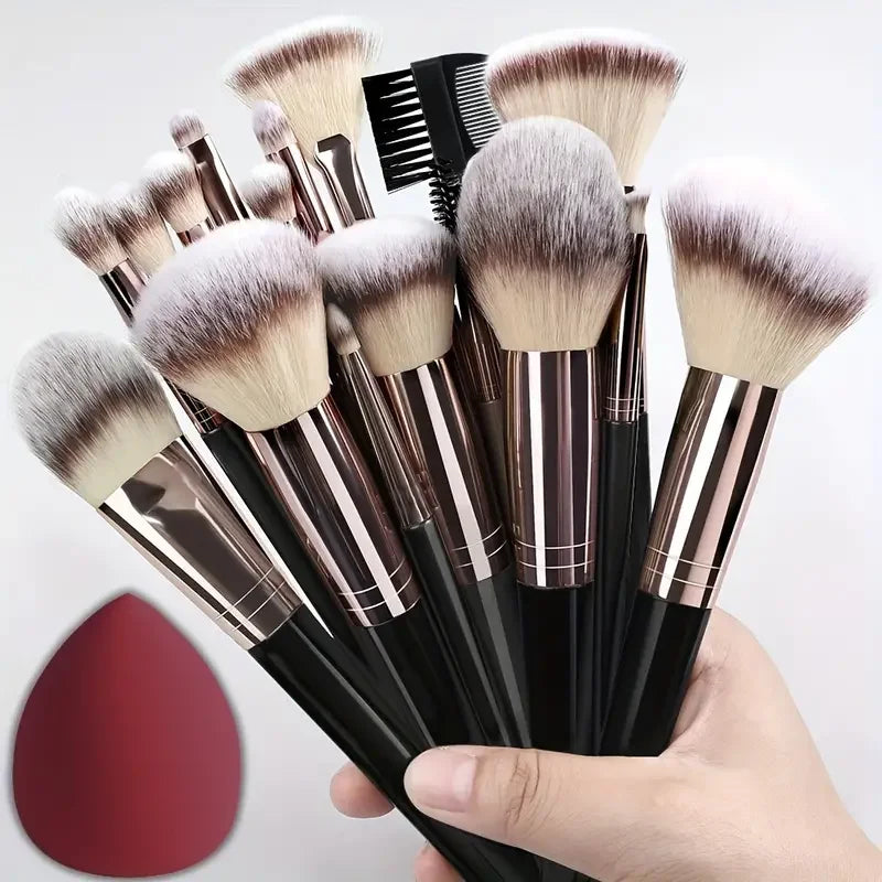 Professional 3/20PCS Makeup Brushes Set Soft Fluffy Eyeshadow