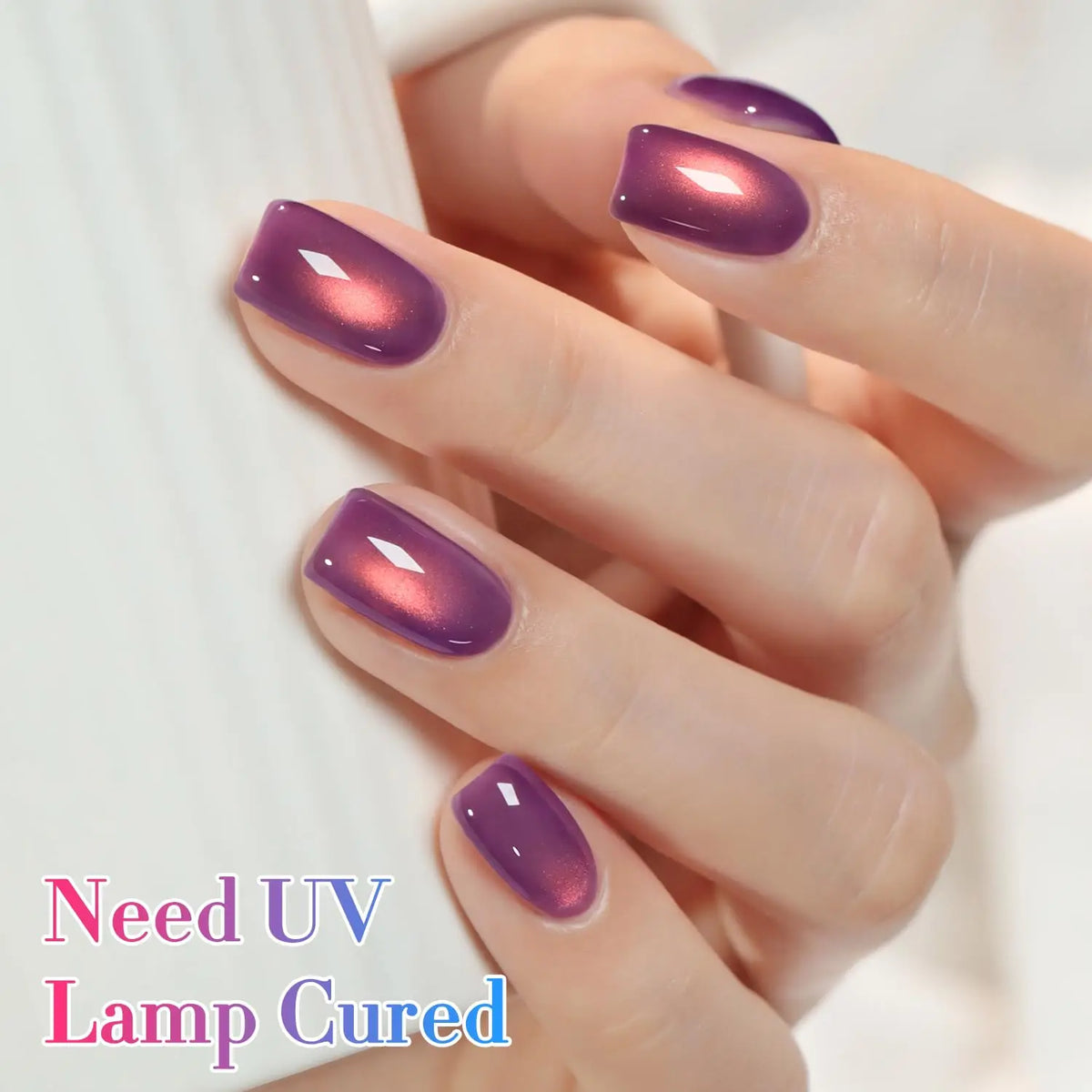 Makartt Holographic Cat Eye Gel Nail Polish Jelly Gel Nail Polish Soak