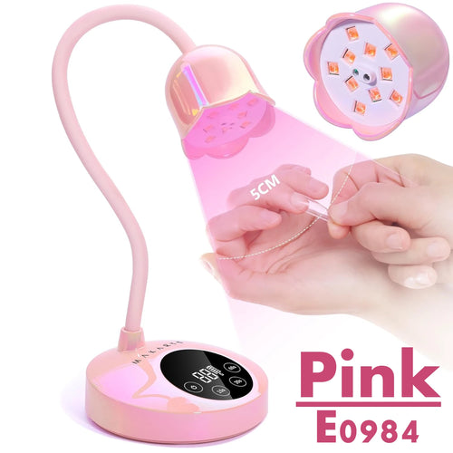 Makartt UV Nail Lamp  Portable Rechargeable LED Light with Sensor for