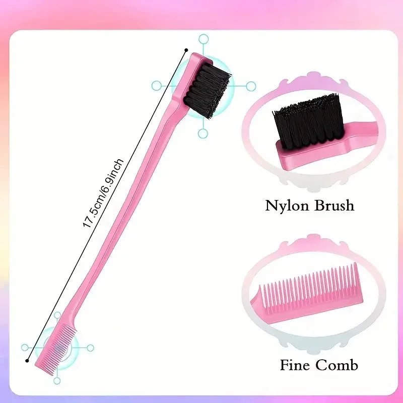 5pcs comb set Relaxing Elastic Massage Comb Hollow Out Hair Brush
