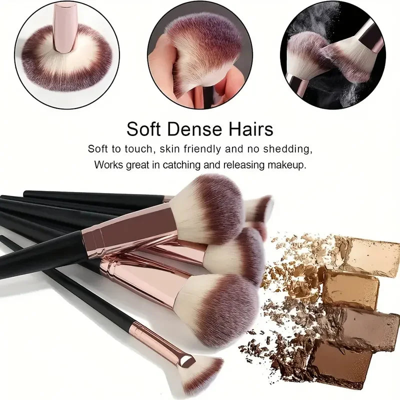 Professional 3/20PCS Makeup Brushes Set Soft Fluffy Eyeshadow